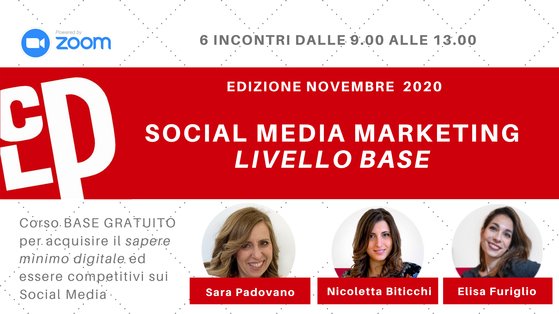 Social Media Marketing: CORSO BASE GRATUITO Novembre 2020