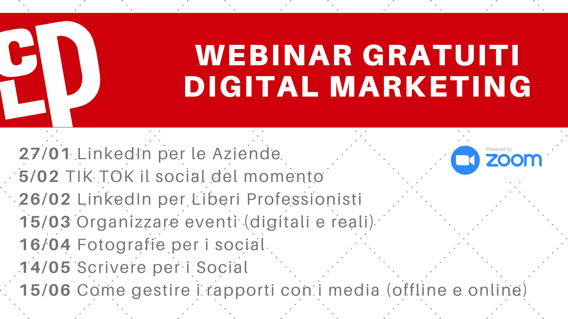 Webinar Gratuiti Digital Marketing 2021