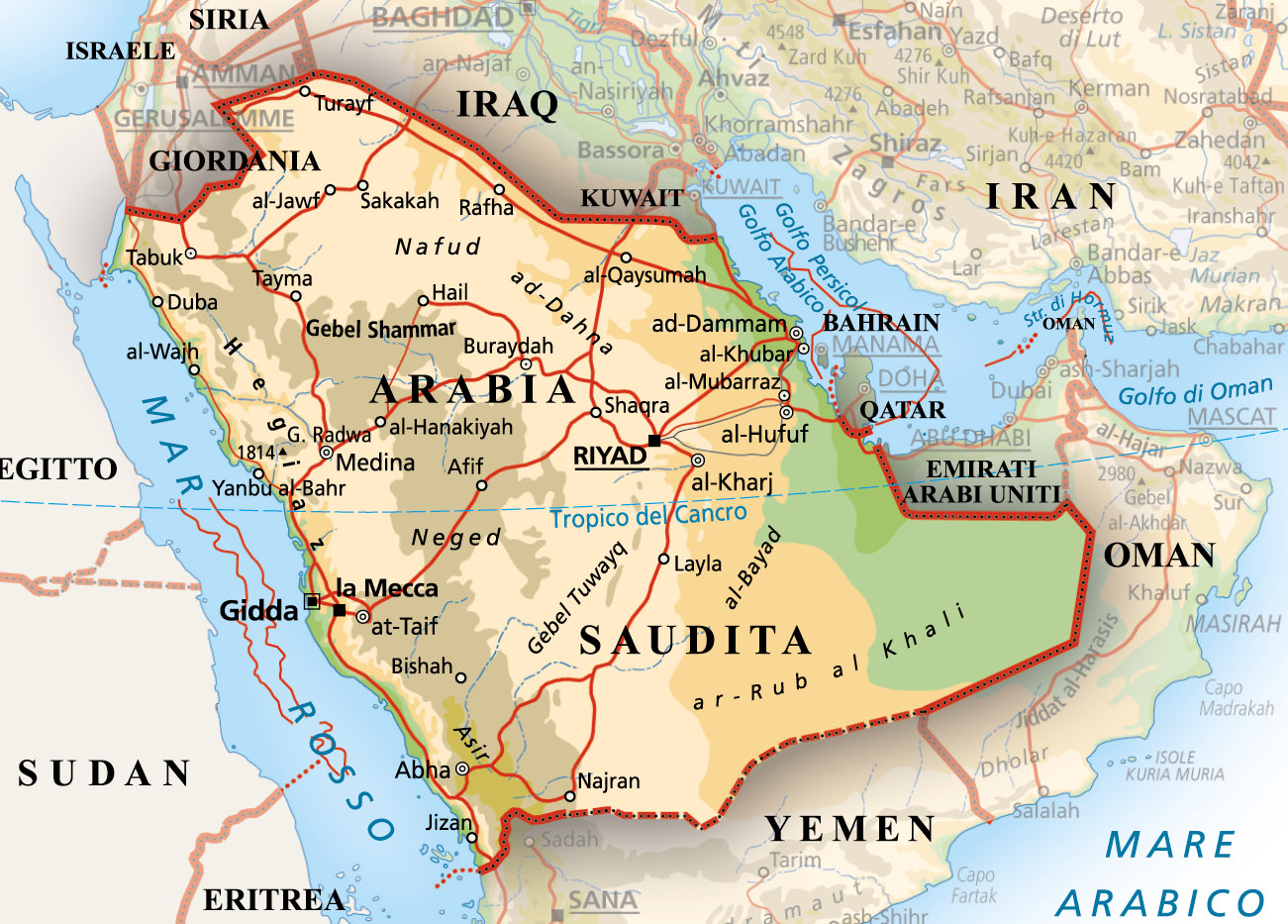 Arabia Saudita: missione imprenditoriale multisettoriale
