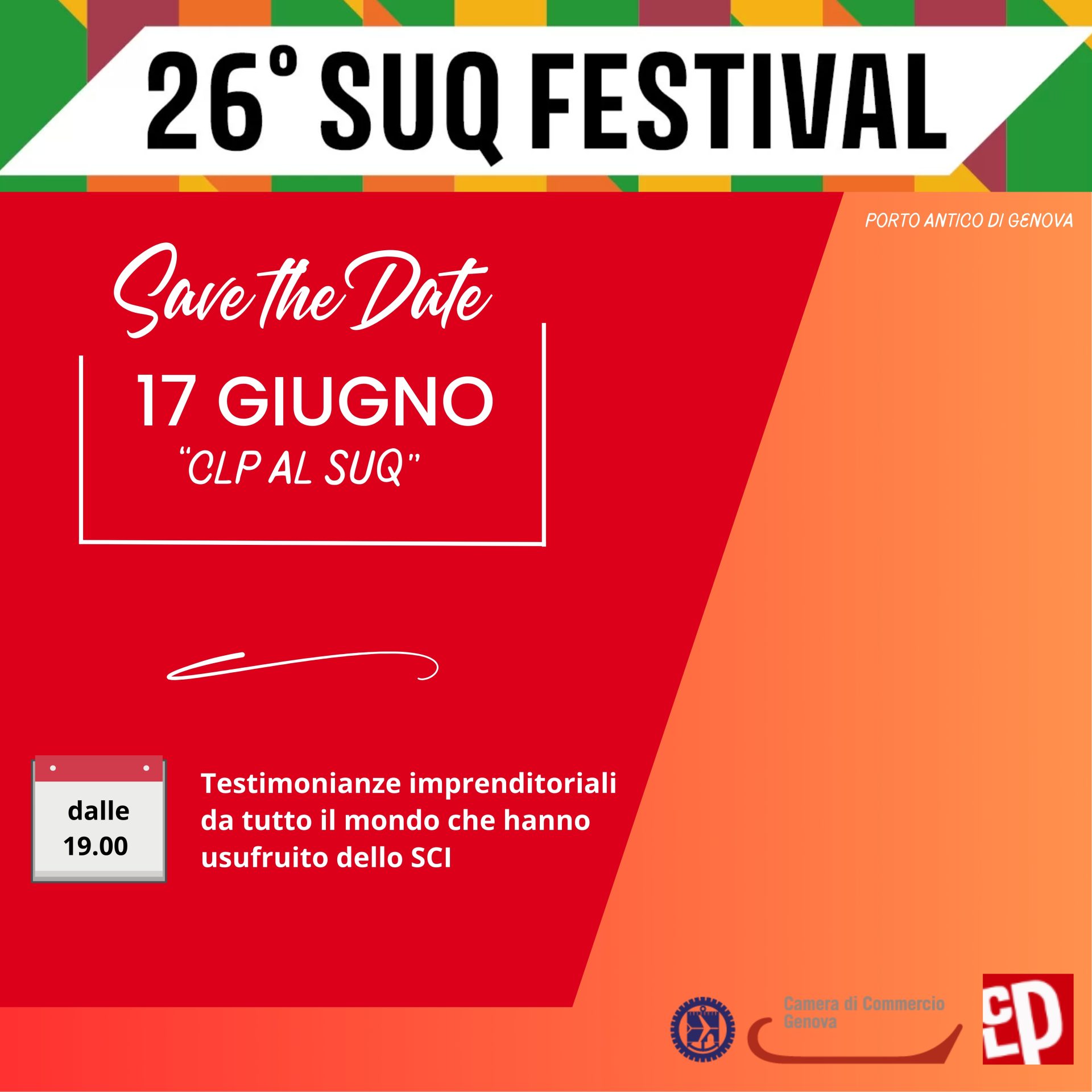 CLP al Suq: le testimonianze sul palco