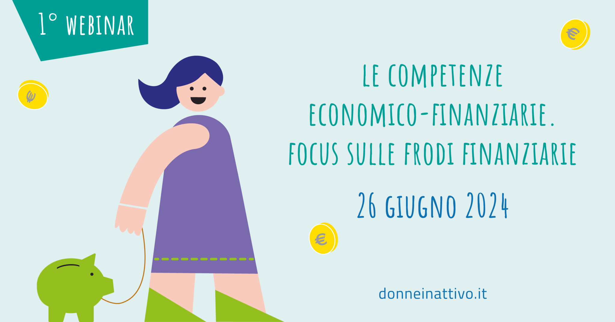 Donne in attivo, i webinar in agenda