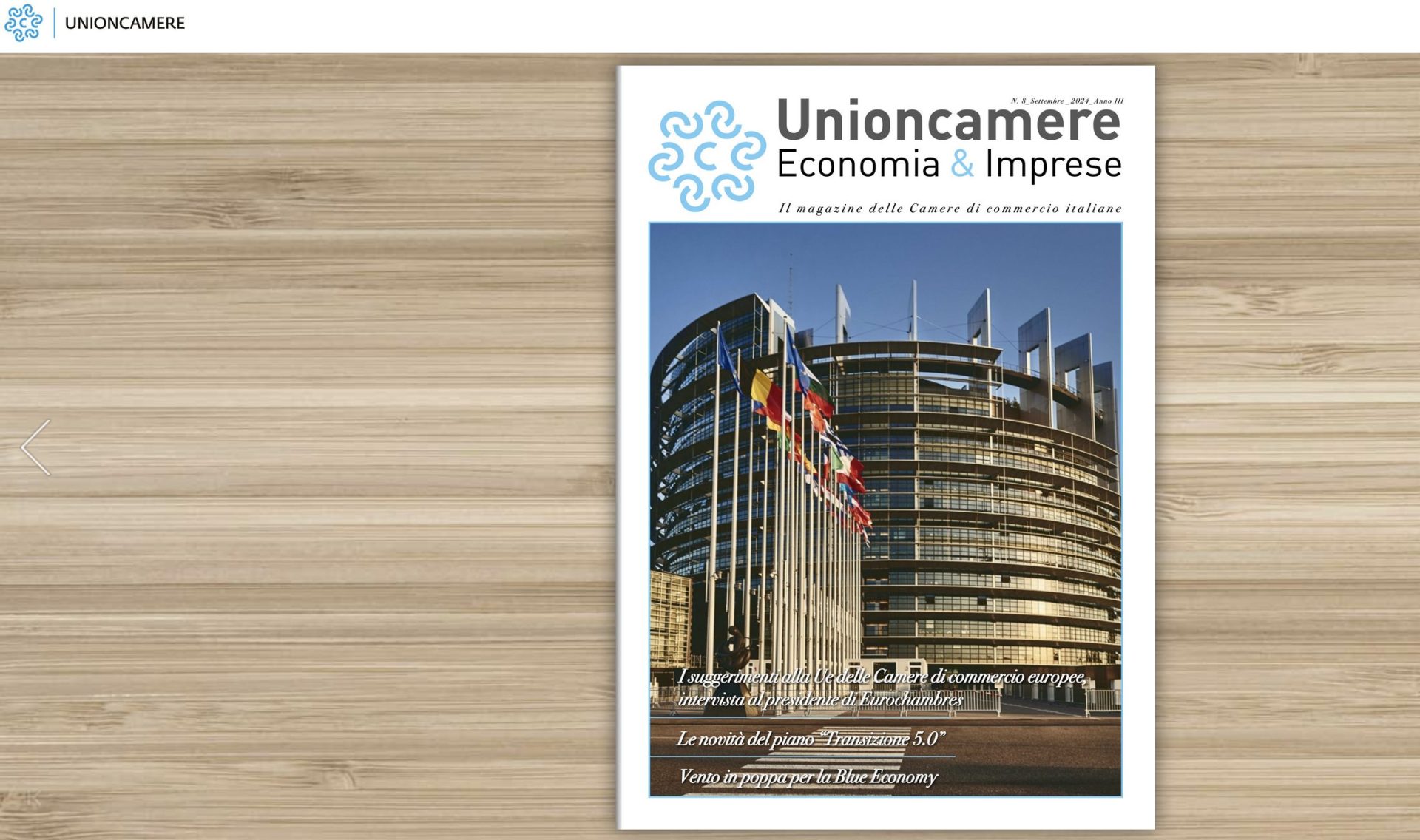 Unioncamere Economia e Imprese, il magazine