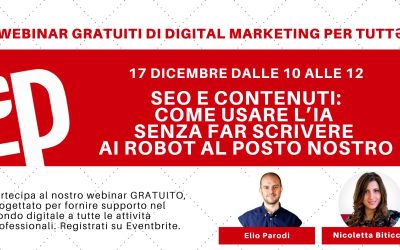 SEO e contenuti: come usare l’IA senza far scrivere ai robot al posto nostro